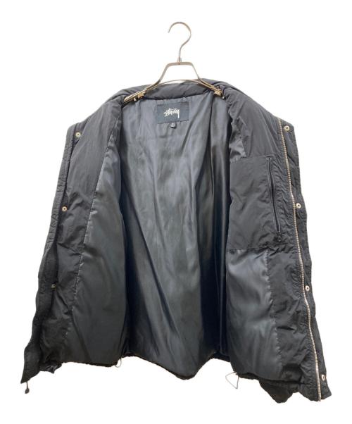 stussy（ステューシー）stussy (ステューシー) ダウンジャケット ブラック サイズ:SIZE Mの古着・服飾アイテム