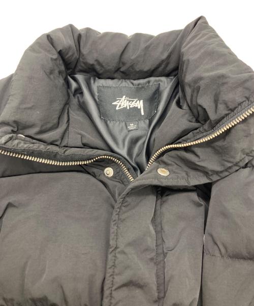 stussy（ステューシー）stussy (ステューシー) ダウンジャケット ブラック サイズ:SIZE Mの古着・服飾アイテム
