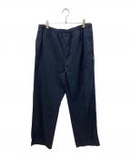 stussyステューシー）の古着「BEACH PANT COTTON TWILL」｜ネイビー