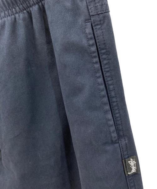 stussy（ステューシー）stussy (ステューシー) BEACH PANT COTTON TWILL ネイビー サイズ:	SIZE Mの古着・服飾アイテム