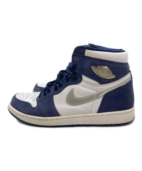 NIKE（ナイキ）NIKE (ナイキ) AIR JORDAN 1 HIGH OG CO JP ホワイト×ネイビー サイズ:SIZE 28cmの古着・服飾アイテム