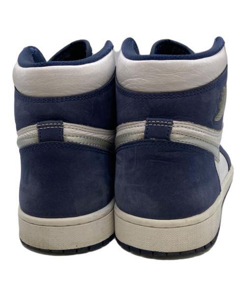 NIKE（ナイキ）NIKE (ナイキ) AIR JORDAN 1 HIGH OG CO JP ホワイト×ネイビー サイズ:SIZE 28cmの古着・服飾アイテム