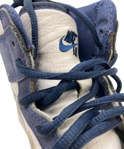 NIKE（ナイキ）NIKE (ナイキ) AIR JORDAN 1 HIGH OG CO JP ホワイト×ネイビー サイズ:SIZE 28cmの古着・服飾アイテム