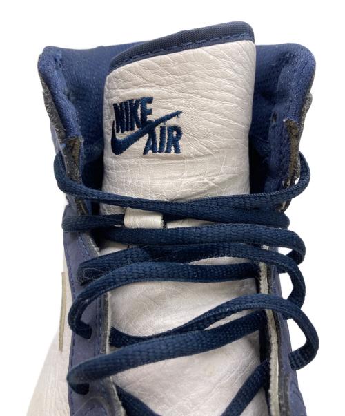 NIKE（ナイキ）NIKE (ナイキ) AIR JORDAN 1 HIGH OG CO JP ホワイト×ネイビー サイズ:SIZE 28cmの古着・服飾アイテム