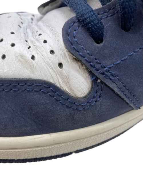 NIKE（ナイキ）NIKE (ナイキ) AIR JORDAN 1 HIGH OG CO JP ホワイト×ネイビー サイズ:SIZE 28cmの古着・服飾アイテム