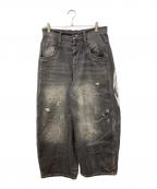 2002ニセンニ）の古着「Destroy Wing Buggy Pants」｜ブラック