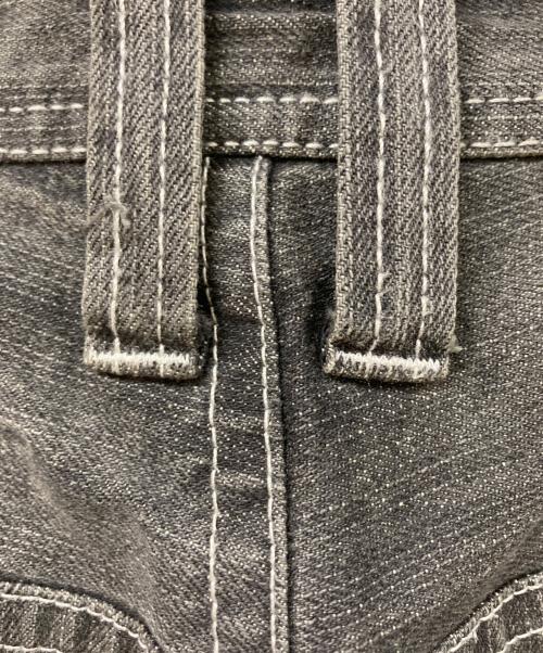 2002（ニセンニ）2002 (ニセンニ) Destroy Wing Buggy Pants ブラック サイズ:SIZE Lの古着・服飾アイテム