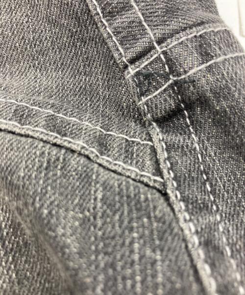 2002（ニセンニ）2002 (ニセンニ) Destroy Wing Buggy Pants ブラック サイズ:SIZE Lの古着・服飾アイテム