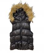 2002ニセンニ）の古着「King Fur Down Vest」｜ブラック