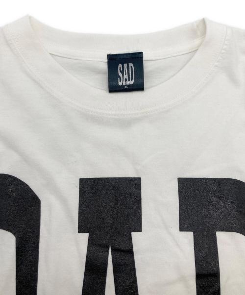 SAD（サッド）SAD (サッド) 長袖カットソー ホワイト サイズ:XLの古着・服飾アイテム