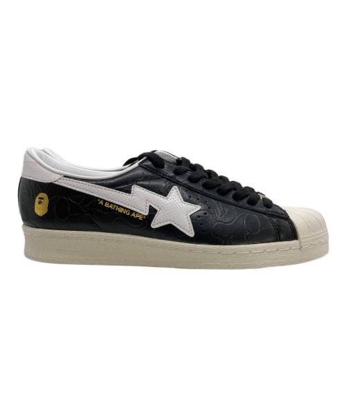 adidas Originals（アディダスオリジナル）adidas Originals (アディダスオリジナル) ATOMS (アトムズ) A BATHING APE (アベイシングエイプ) SuperstarR 5 ブラック サイズ:SIZE 27.5cmの古着・服飾アイテム