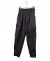 undermyoar（アンダーマイカー）の古着「Logo Play Nylon Balloon Pants」｜ブラック