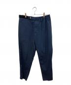Graphpaperグラフペーパー）の古着「Stretch Typewriter Chef Pants」｜ネイビー