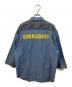 GANRYU (ガンリュウ) パッチワークデニムシャツ インディゴ サイズ:	SIZE M：10000円