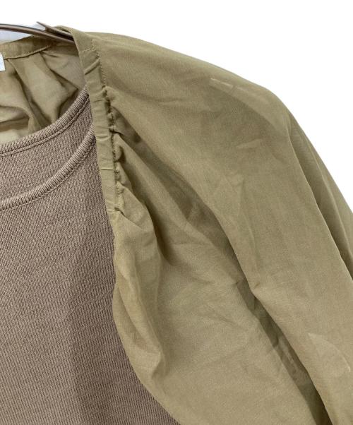FRAY ID（フレイ アイディー）FRAY ID (フレイ アイディー) ボレロ付きコンビワンピ オリーブ サイズ:	SIZE Freeの古着・服飾アイテム