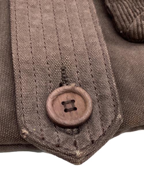 DIESEL（ディーゼル）DIESEL (ディーゼル) コーデュロイトートバッグ ブラウンの古着・服飾アイテム