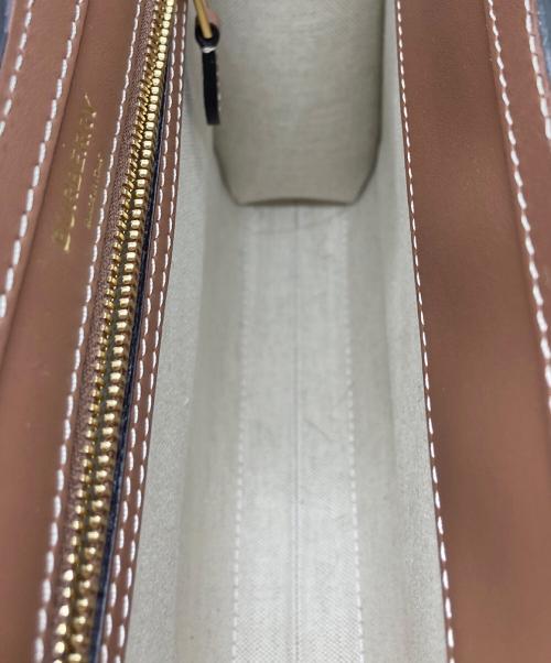 BURBERRY（バーバリー）BURBERRY (バーバリー) ミニ ポケットバッグ アイボリーの古着・服飾アイテム