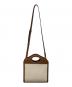 BURBERRY (バーバリー) ミニ ポケットバッグ アイボリー：60000円