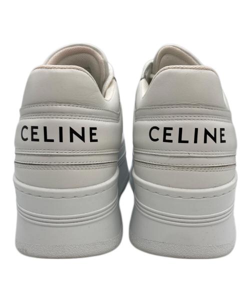 CELINE（セリーヌ）CELINE (セリーヌ) ブロックスニーカー ホワイト サイズ:SIZE 36の古着・服飾アイテム