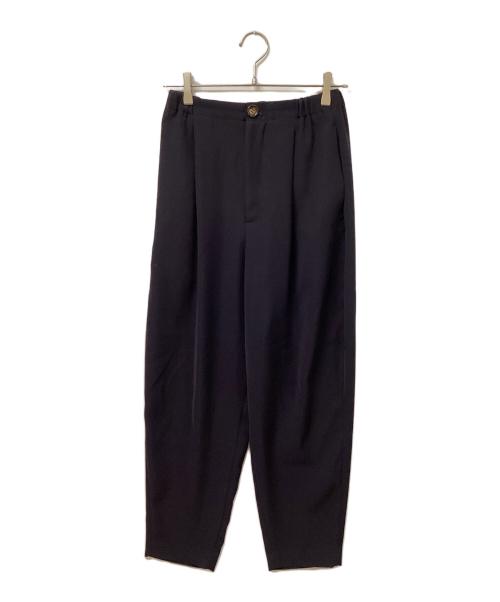 ENFOLD（エンフォルド）ENFOLD (エンフォルド) WASHABLE CARROT PANTS ブラック サイズ:	SIZE 38の古着・服飾アイテム