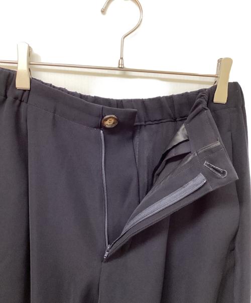 ENFOLD（エンフォルド）ENFOLD (エンフォルド) WASHABLE CARROT PANTS ブラック サイズ:	SIZE 38の古着・服飾アイテム