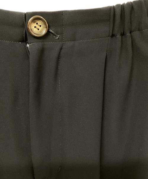 ENFOLD（エンフォルド）ENFOLD (エンフォルド) WASHABLE CARROT PANTS ブラック サイズ:	SIZE 38の古着・服飾アイテム