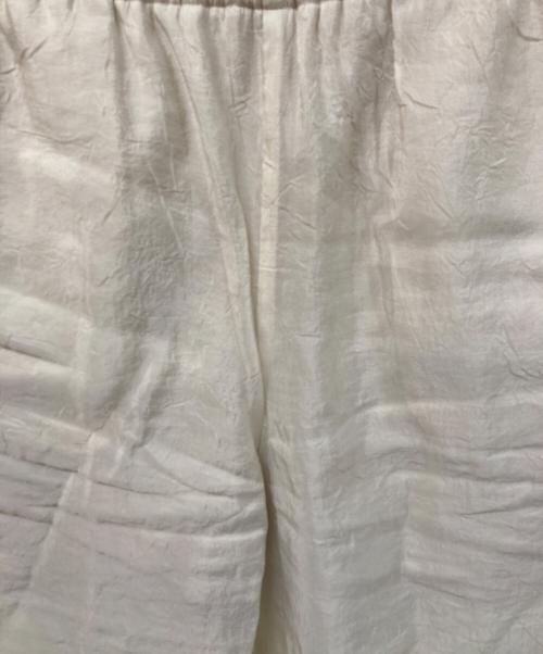 COLUMN（コラム）COLUMN (コラム) シアーワイドパンツ アイボリー サイズ:	SIZE 38の古着・服飾アイテム