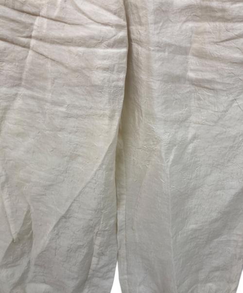 COLUMN（コラム）COLUMN (コラム) シアーワイドパンツ アイボリー サイズ:	SIZE 38の古着・服飾アイテム