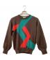 pierre cardin（ピエール・カルダン）の古着「古着ニット」｜ブラウン