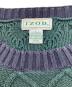 中古・古着 IZOD (アイゾッド) 古着ニット グリーン サイズ:SIZE L：5000円
