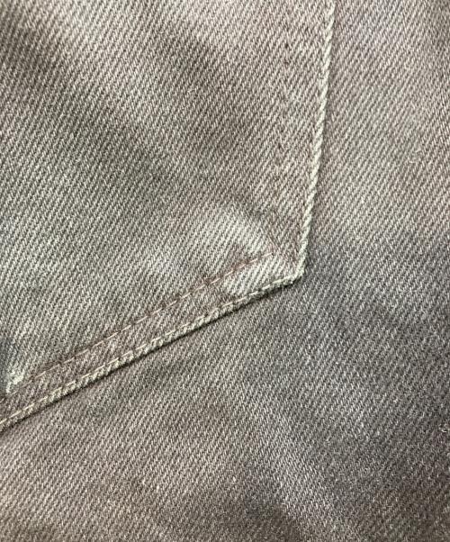don‘tstop（ドントストップ）don‘tstop (ドントストップ) レザー切替ブラックジーンズ ブラック サイズ:34の古着・服飾アイテム