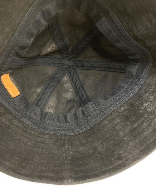 HENDER SCHEME（エンダースキーマ）Hender Scheme (エンダースキーマ) レザーハット ブラックの古着・服飾アイテム