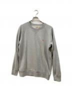 maison kitsuneメゾンキツネ）の古着「スウェット」｜グレー