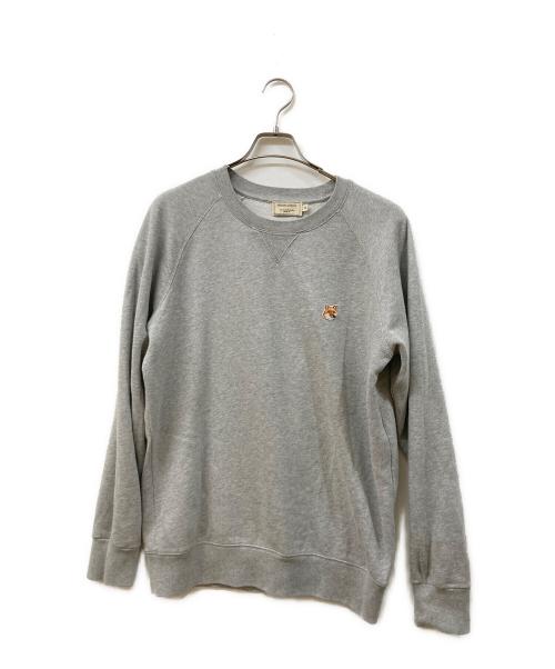 maison kitsune（メゾンキツネ）maison kitsune (メゾンキツネ) スウェット グレー サイズ:SIZE Mの古着・服飾アイテム