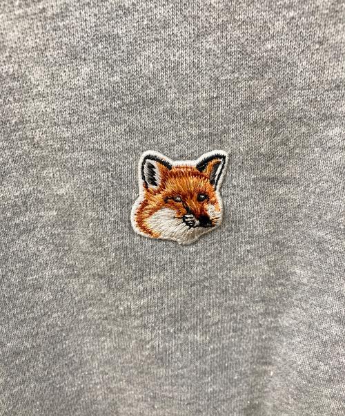 maison kitsune（メゾンキツネ）maison kitsune (メゾンキツネ) スウェット グレー サイズ:SIZE Mの古着・服飾アイテム