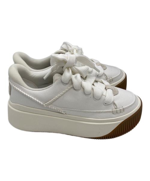 UGG（アグ）UGG (アグ) W EZ-DUZZIT ESSENTIAL LACE UP ホワイト サイズ:SIZE 25.5cmの古着・服飾アイテム