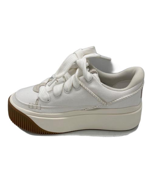 UGG（アグ）UGG (アグ) W EZ-DUZZIT ESSENTIAL LACE UP ホワイト サイズ:SIZE 25.5cmの古着・服飾アイテム
