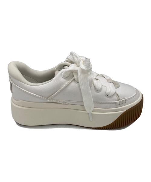UGG（アグ）UGG (アグ) W EZ-DUZZIT ESSENTIAL LACE UP ホワイト サイズ:SIZE 25.5cmの古着・服飾アイテム