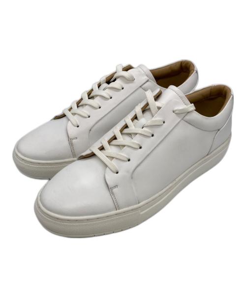 SHOO IN SHOE（ショーインシュー）SHOO IN SHOE (ショーインシュー) オールレザースニーカー ホワイト サイズ:SIZE 42の古着・服飾アイテム