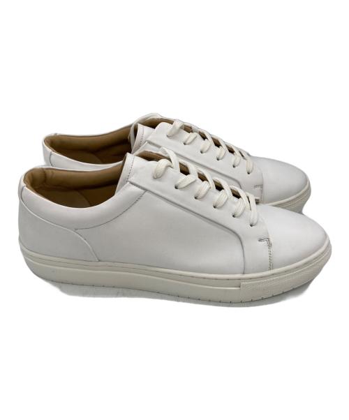SHOO IN SHOE（ショーインシュー）SHOO IN SHOE (ショーインシュー) オールレザースニーカー ホワイト サイズ:SIZE 42の古着・服飾アイテム
