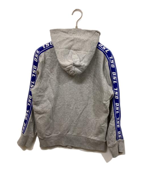 DIESEL（ディーゼル）DIESEL (ディーゼル) サイドラインパーカー グレー サイズ:	SIZE 14の古着・服飾アイテム