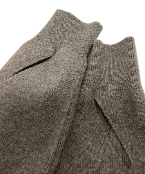LEINWANDE（ラインヴァンド）LEINWANDE (ラインヴァンド) デザインニットカーディガン グレー サイズ:SIZE Freeの古着・服飾アイテム