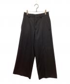 KANAKO SAKAIカナコ サカイ）の古着「WOOL WIDE TROUSERS」｜ブラック
