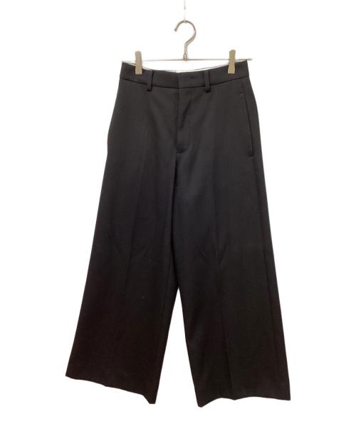 KANAKO SAKAI（カナコ サカイ）KANAKO SAKAI (カナコ サカイ) WOOL WIDE TROUSERS ブラック サイズ:	SIZE 38の古着・服飾アイテム