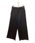 KANAKO SAKAI（カナコ サカイ）の古着「WOOL WIDE TROUSERS」｜ブラック