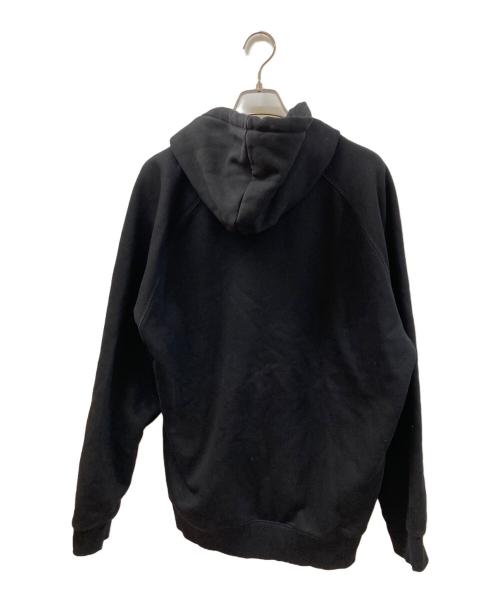 Carhartt WIP（カーハート ワーク イン プログレス）Carhartt WIP (カーハート ワーク イン プログレス) Hooded Chase Sweat ブラック サイズ:XLの古着・服飾アイテム