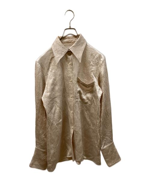 PRANK PROJECT（プランクプロジェクト）PRANK PROJECT (プランクプロジェクト) Washed Pleats Shirt ベージュ サイズ:SIZE Freeの古着・服飾アイテム