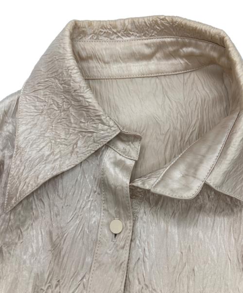 PRANK PROJECT（プランクプロジェクト）PRANK PROJECT (プランクプロジェクト) Washed Pleats Shirt ベージュ サイズ:SIZE Freeの古着・服飾アイテム