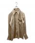 PRANK PROJECT（プランクプロジェクト）の古着「Washed Pleats Shirt」｜ベージュ