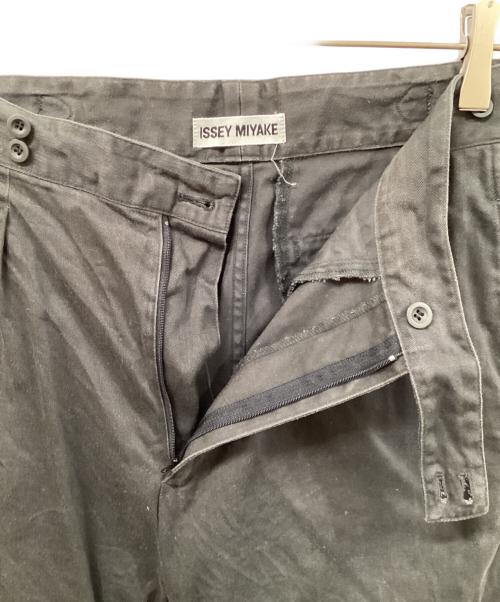 ISSEY MIYAKE（イッセイミヤケ）ISSEY MIYAKE (イッセイミヤケ) コットンパンツ グレー サイズ:	SIZE Lの古着・服飾アイテム
